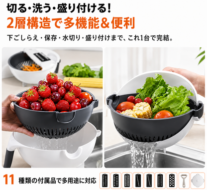 多機能野菜カッター